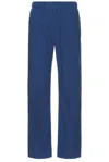 Frescobol Carioca Rocha Wide Leg Trouser In Navy