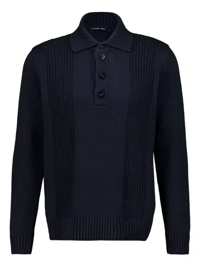 Frescobol Carioca Romano Polo Shirt In Blue