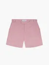 Frescobol Carioca Row Angra Tailored Swim Shorts In Salmon & Dusty Sky