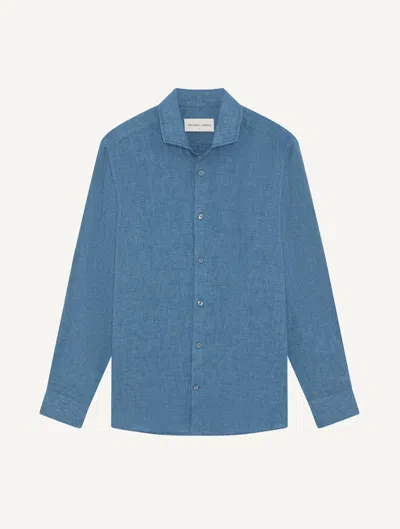 Frescobol Carioca Row Antonio Shirt In Blue