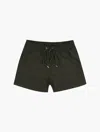Frescobol Carioca Row Copacabana Jacquard Sport Swim Shorts In Fir Green
