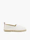 Frescobol Carioca Row Helio Canvas Espadrilles In White