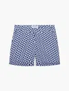Frescobol Carioca Row Ipanema Classic Swim Shorts In Navy-blue