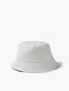 Frescobol Carioca Row Leandro Bucket Hat In White