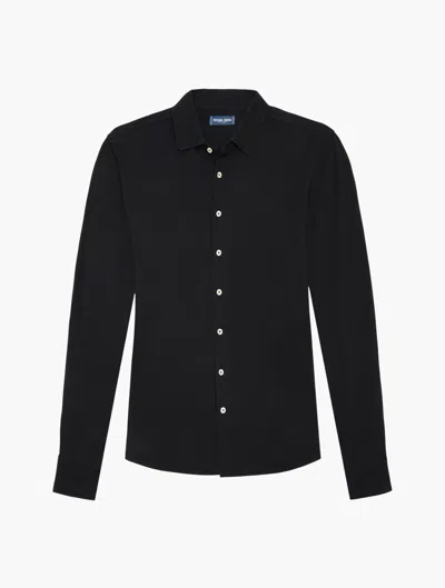 Frescobol Carioca Row Marcio Jersey Shirt In Black