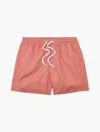 Frescobol Carioca Row Pepê Sport Swim Shorts In Terracotta