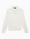 Frescobol Carioca Safra Linen Shirt In Off-white