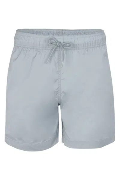 Frescobol Carioca Salvador Elasticated Swim Shorts Coastal Blue