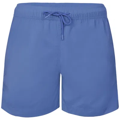 Frescobol Carioca Salvador Elasticated Swimshorts Denim Blue