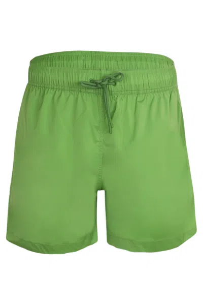 Frescobol Carioca Salvador Elasticated Swimshorts Parakeet Green