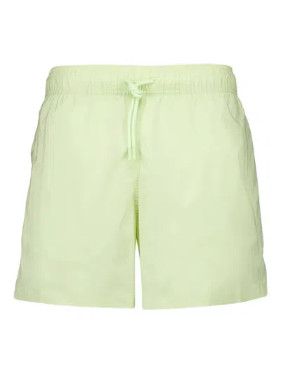Frescobol Carioca Salvador Elasticated-waist Swim Shorts In Green