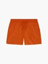 Frescobol Carioca Salvador Swim Shorts In Burnt Orange