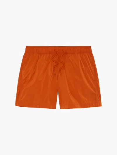 Frescobol Carioca Salvador Swim Shorts In Burnt Orange