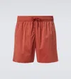 Frescobol Carioca Salvador Swim Trunks In Brown