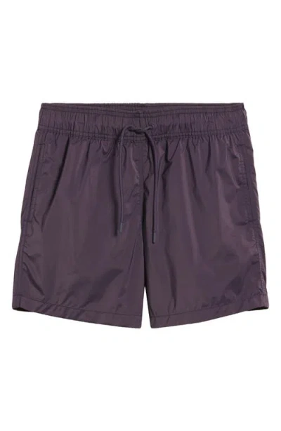 Frescobol Carioca Salvador Swim Trunks In Midnight-blue