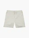 Frescobol Carioca Sergio Cotton Shorts In Pastel Celadon Green