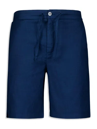 Frescobol Carioca Sergio Drawstring-waist Shorts In Blue