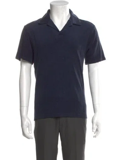 Pre-owned Frescobol Carioca Short Sleeve Shirt In Blue