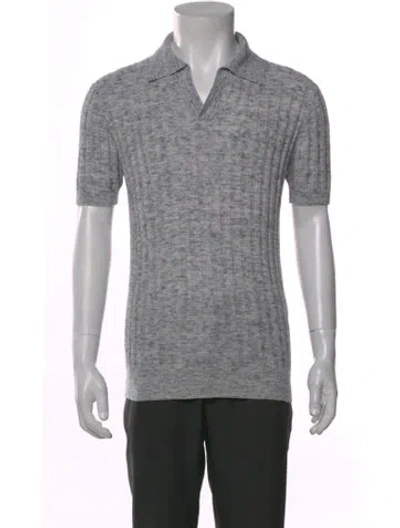 Pre-owned Frescobol Carioca Short Sleeve Shirt In Gray
