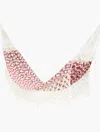 Frescobol Carioca Simao Jacquard Hammock In Wine