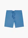 Frescobol Carioca Surfer Swim Shorts X Parley For The Oceans In Denim Blue