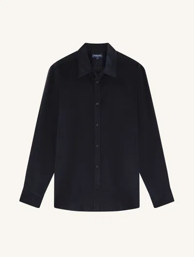 Frescobol Carioca Telles Corduroy Shirt In Blue