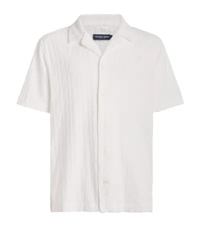 Frescobol Carioca Terry Cotton Roberto Shirt In White