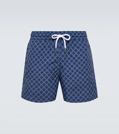 Frescobol Carioca Treliça Sport Swim Trunks In Blue