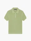 Frescobol Carioca Vidal Knit Polo In Pistachio
