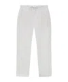 Frescobol Carioca Wide-legged Casual Pants In White