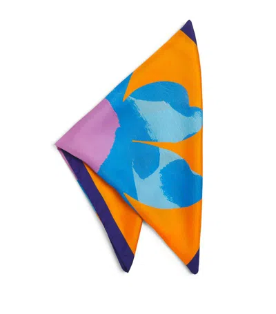 Frescobol Carioca X John Booth Lucia Scarf In Blue