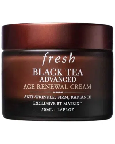 Fresh 1.7oz Black Tea Advanced Age Renewal Cream In Transparent