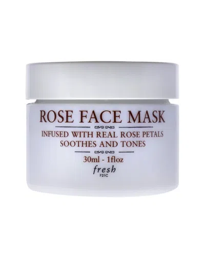 Fresh 1oz Rose Face Mask In Transparent