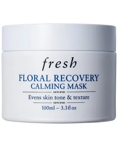 Fresh 3.3oz Floral Recovery Calming Mask In Transparent