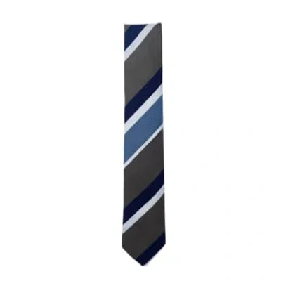 Fresh Ametora Striped Silk Tie In Multi