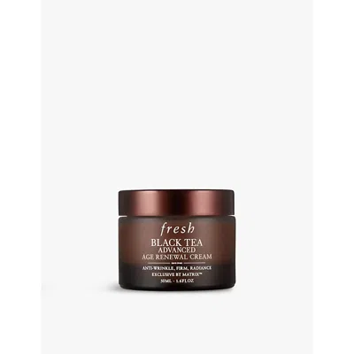 Fresh Black Tea Advanced Age Renewal Cream In White