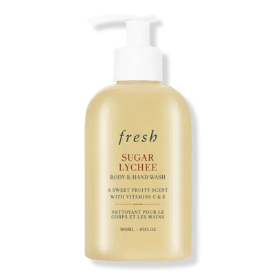 Fresh Body & Hand Wash With Vitamins C & E - Sugar Lychee