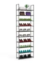 Fresh Fab Finds 10 Tier Shoe Rack In Black