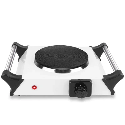 Fresh Fab Finds 1000w Electric Single Burner Portable Heating Hot Plate Stove Countertop Rv Hotplate With 5 Temperat
