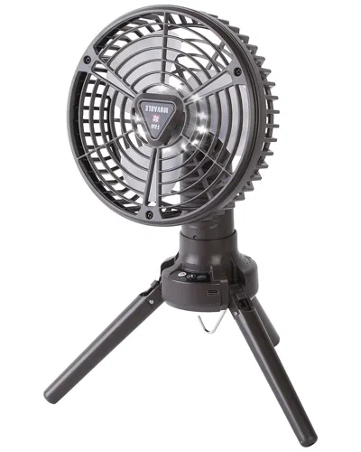 Fresh Fab Finds 10400mah Portable Camping Fan With Led Light In Black