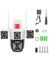 Fresh Fab Finds 1080p 4-lens Wifi Security Camera In Multi