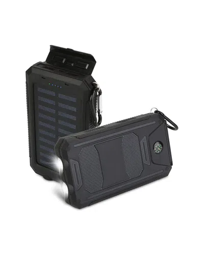 Fresh Fab Finds 10k Mah Solar Power Bank In Black