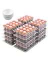 Fresh Fab Finds 12 Count Clear Cupcake Boxes With Liners High Dome Lid