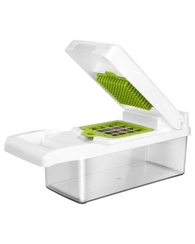 Fresh Fab Finds 12-in-1 Vegetable Chopper With Container In Transparent