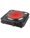 Fresh Fab Finds 1200w Electric Infrared Single Burner In Black