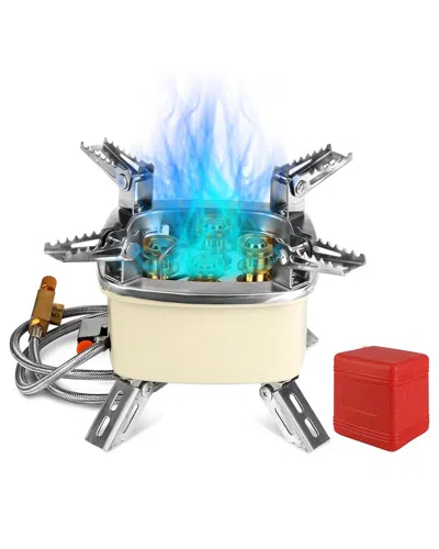 Fresh Fab Finds 13000w Portable Windproof Camping Stove In Multi