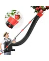Fresh Fab Finds 13.43ft Fruit Picker Pole With Bag In Black