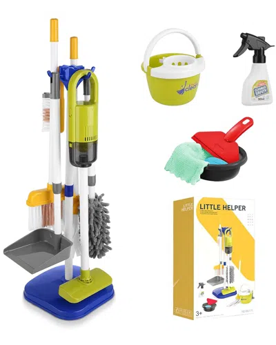 Fresh Fab Finds 14pc Kids' Cleaning Toy Set In Blue
