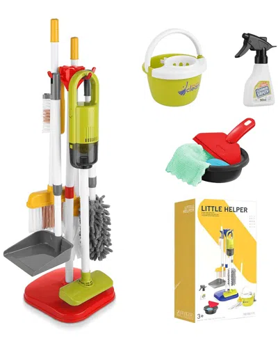 Fresh Fab Finds 14pc Kids' Cleaning Toy Set In Red