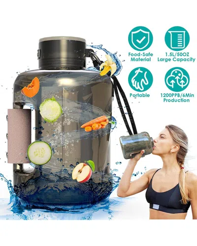 Fresh Fab Finds 1.5l Large Capacity Portable Hydrogen Water Bottle In Multi